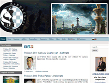 Tablet Screenshot of kobulchess.com